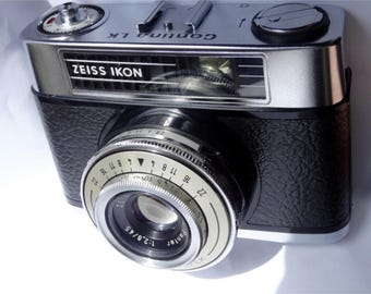 Zeiss Ikon Contina LK (1963-1965) - Analog Vintage Camera - with Color-Pantar 45mm f/2.8 Lens - 35mm Film - Tested & Working