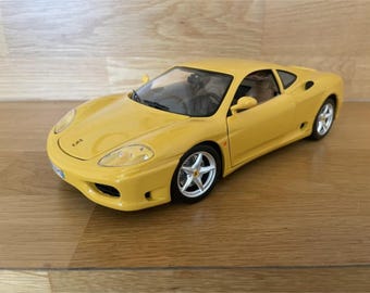 Ixo 1/43 - Ferrari 360 Modena 1999 Yellow Supercar Diecast Scale Model Car