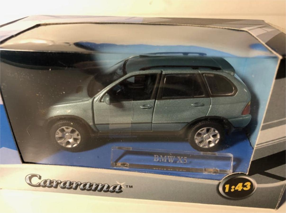 Cararama BMW X5 Diecast Model Car SUV - Scale 1/43 - Green