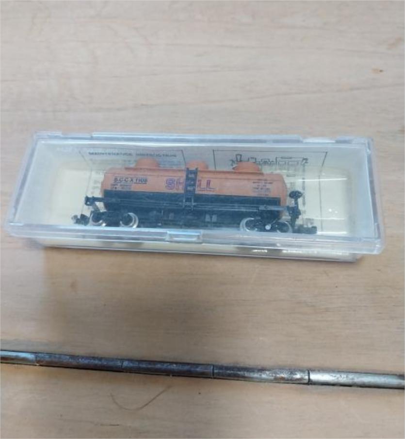 Life Like Shell Cast Lifelike Railroad Tank Car Wagon - Shell 7782 Freight Car Wagon Tanker ...
