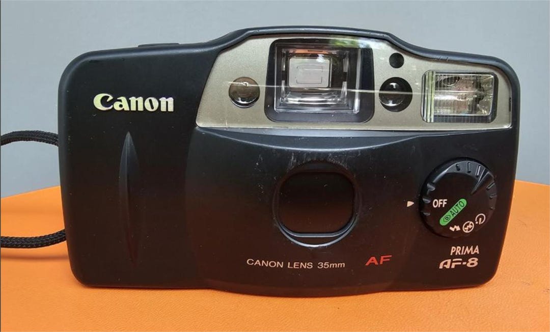 Canon Prima AF-8 (1997) - Analog Vintage Camera - 35mm Film - Canon ...