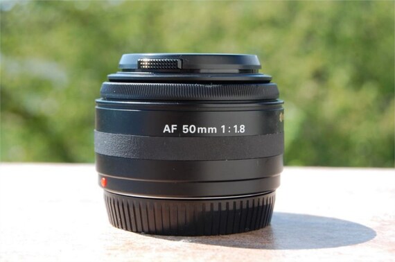 Yashica AF 50mm F/1.8 (1:1.8) (1987) Lens - Made in Japan - Tested