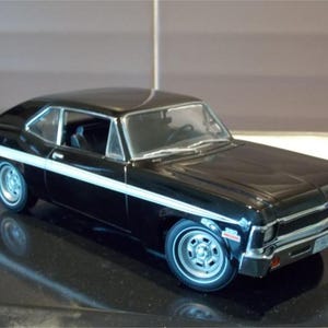GMP 1971 Chevvvvv Chevy Sammlung Modellauto - Maßstab 1/18 - Schwarz - Diecast Metal Sammler Modell - Original Box - Vintage