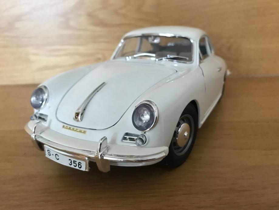 ブラーゴ 1/18 ポルシェ 356B クーペ1961 ダイキャストモデルカー 1961 PORSCHE 356B COUPE red 1/24 Bburago 【 ポルシェ ミニカー