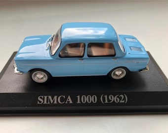 Simca 1000 Police en plastique MINIALUXE 1/43