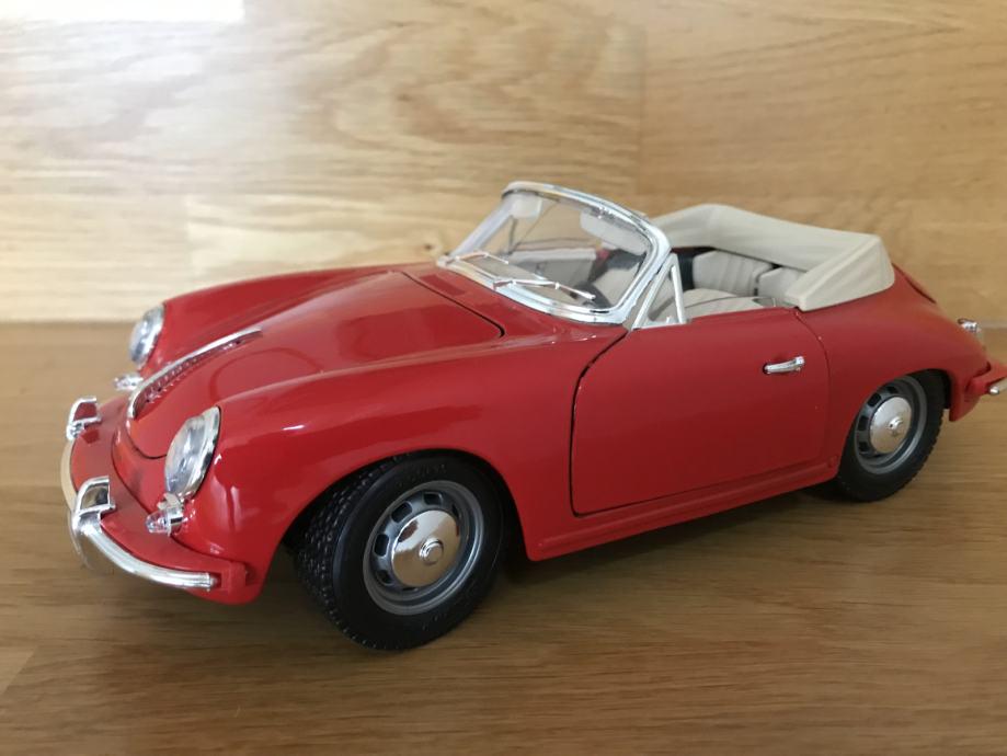 Bburago ポルシェ 356B コンバーチブル (1961) ダイキャストモデルカー