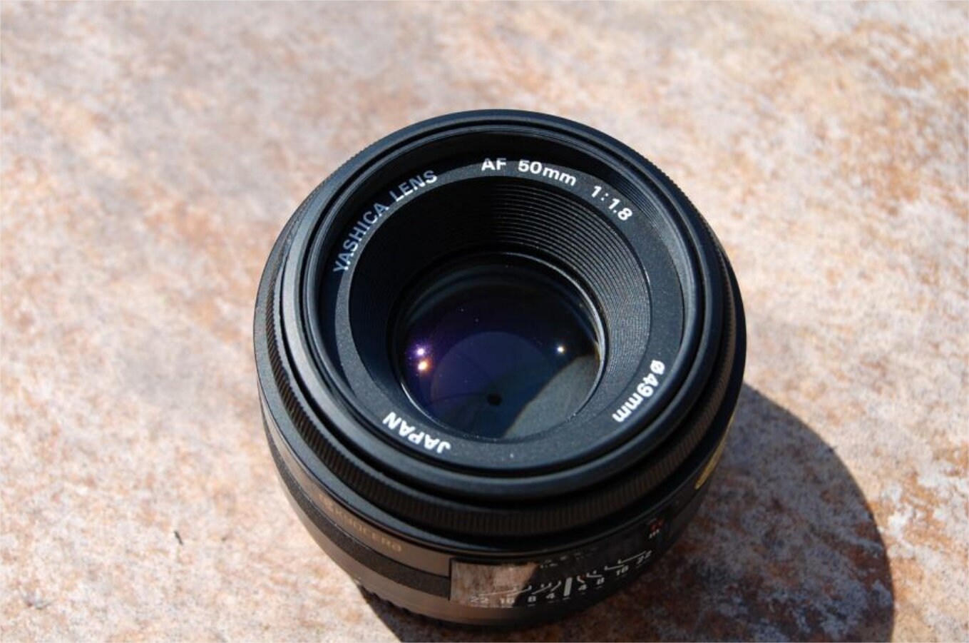 Yashica AF 50mm F/1.8 (1:1.8) (1987) Lens - Made in Japan - Tested