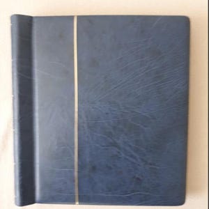 Colección de sellos postales alemanes de gran tamaño (1948-1982), tapa blanda, álbum Leuchtturm, catálogo, tema de Berlín, cientos de sellos, 60 páginas.