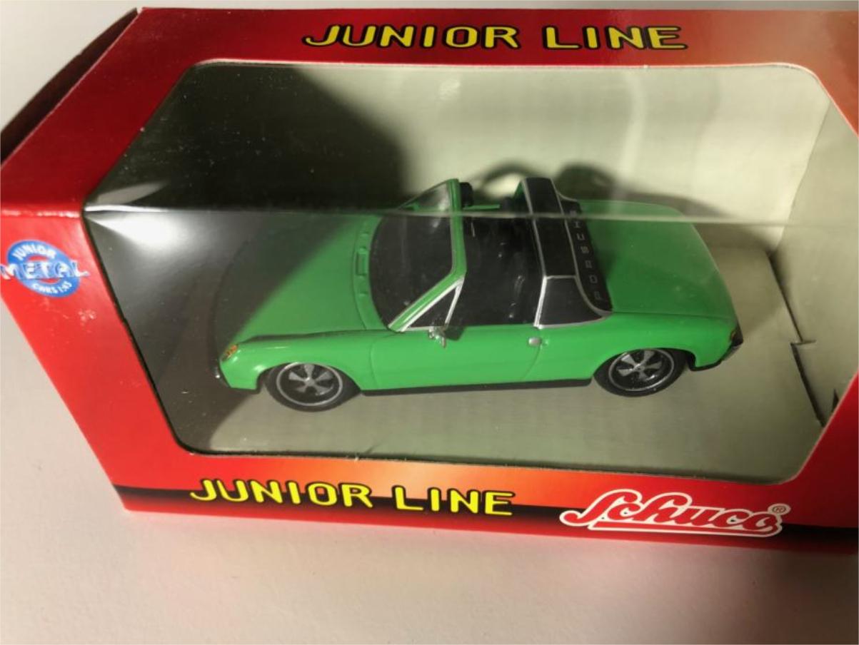 Schuco Porsche 914 Convertible Diecast Model Car - Scale 1/43