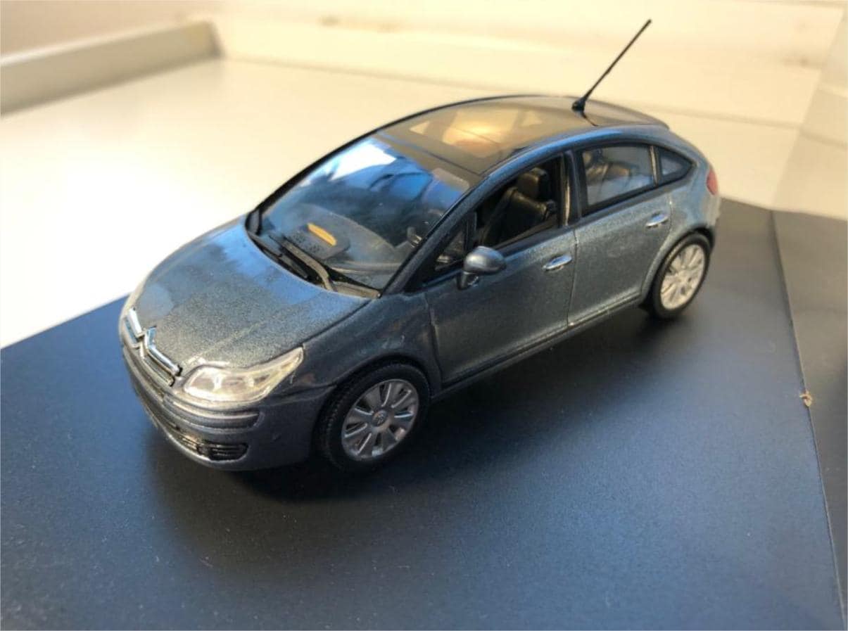 Norev 2004 Citroen C4 Diecast Model Car - Scale 1/43 - Blue