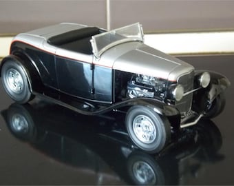 1/8 Scale Big Deuce 32 Ford Highboy Sun Blue Line Type Gauge Faces