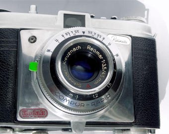 KODAK Retinette (1960s) - Analog Vintage Camera - with Schneider-Kreuznach Reomar f/3.5 (1:3.5) 45mm Lens - Tested & Working