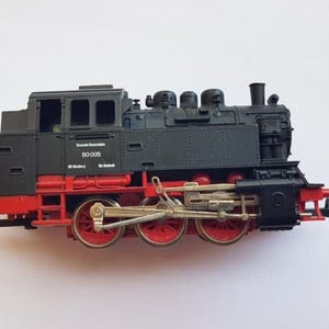 Lima BR 80 Deutsche Bundesbahn Series Steam Locomotive(1978) - Analog Electric Model Train - DC - Gauge H0 - Scale 1:87 - Tested and Working