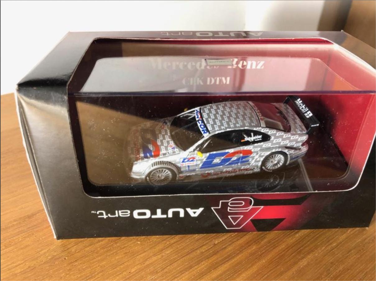 2001 メルセデスベンツ CLK DTM レーシング ダイキャストモデルカー