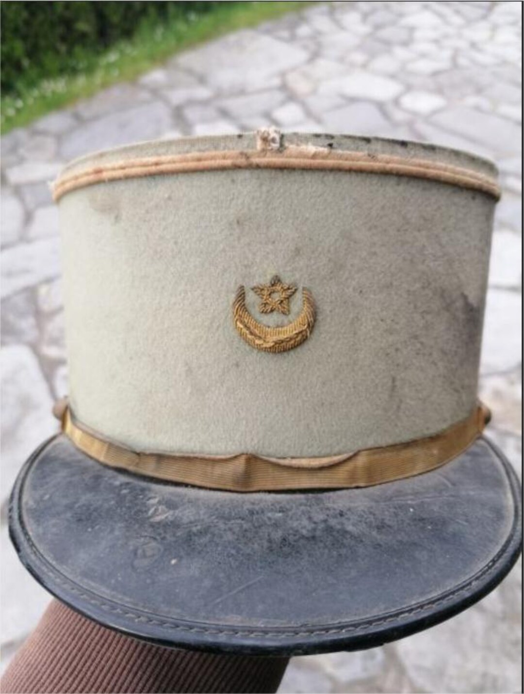 第二次世界大戦 フランス陸軍 騎兵隊 植民地軍 帽子 - フランス軍帽子