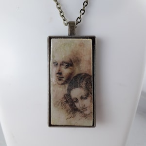 Collier Leonard de Vinci : portraits