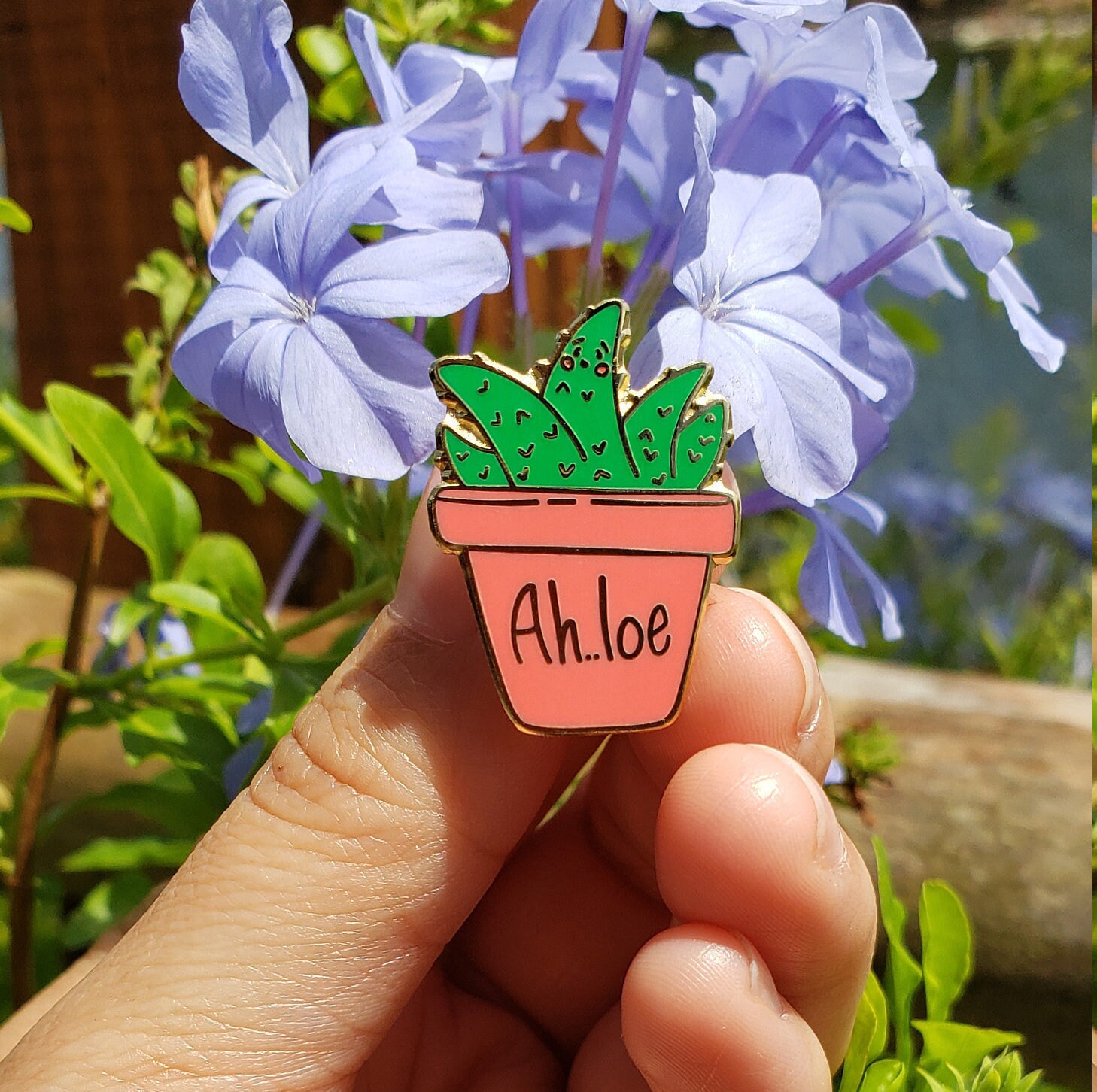Plant friends Pin for Sale by hellocloudy