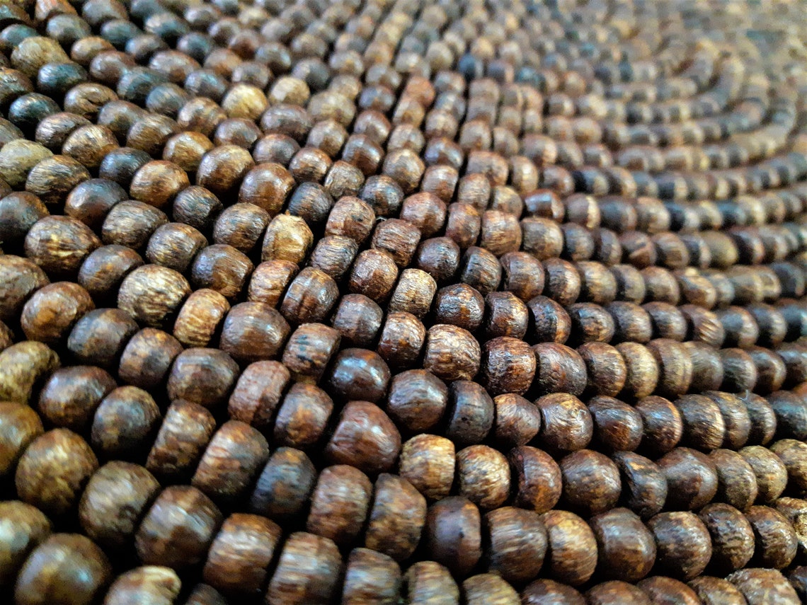 Set Of 2 Wooden Beaded Placemat Decorative mats Designer Etsy