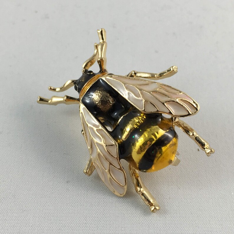 SAVE THE BEES Brooch Honey Bee Brooch Bee Jewelry Insect Etsy