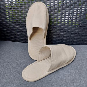 Hemp home slippers.Personalized backless slippers.Bridal,bridesmaid slippers.Soft shower slippers for traveling.Non Slip Sole House.gift