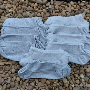 10 pairs organic linen socks, unbleached undyed.5 short ankle socks 5 mesh socks.casual socks for hiking and office. eco-friendly vegan gift