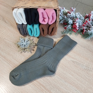 1 pair woolen,angora socks.Super soft,high socks.latex free,comfortable,warm,organic socks shin socks home,bed socks slippers.Sock slippers