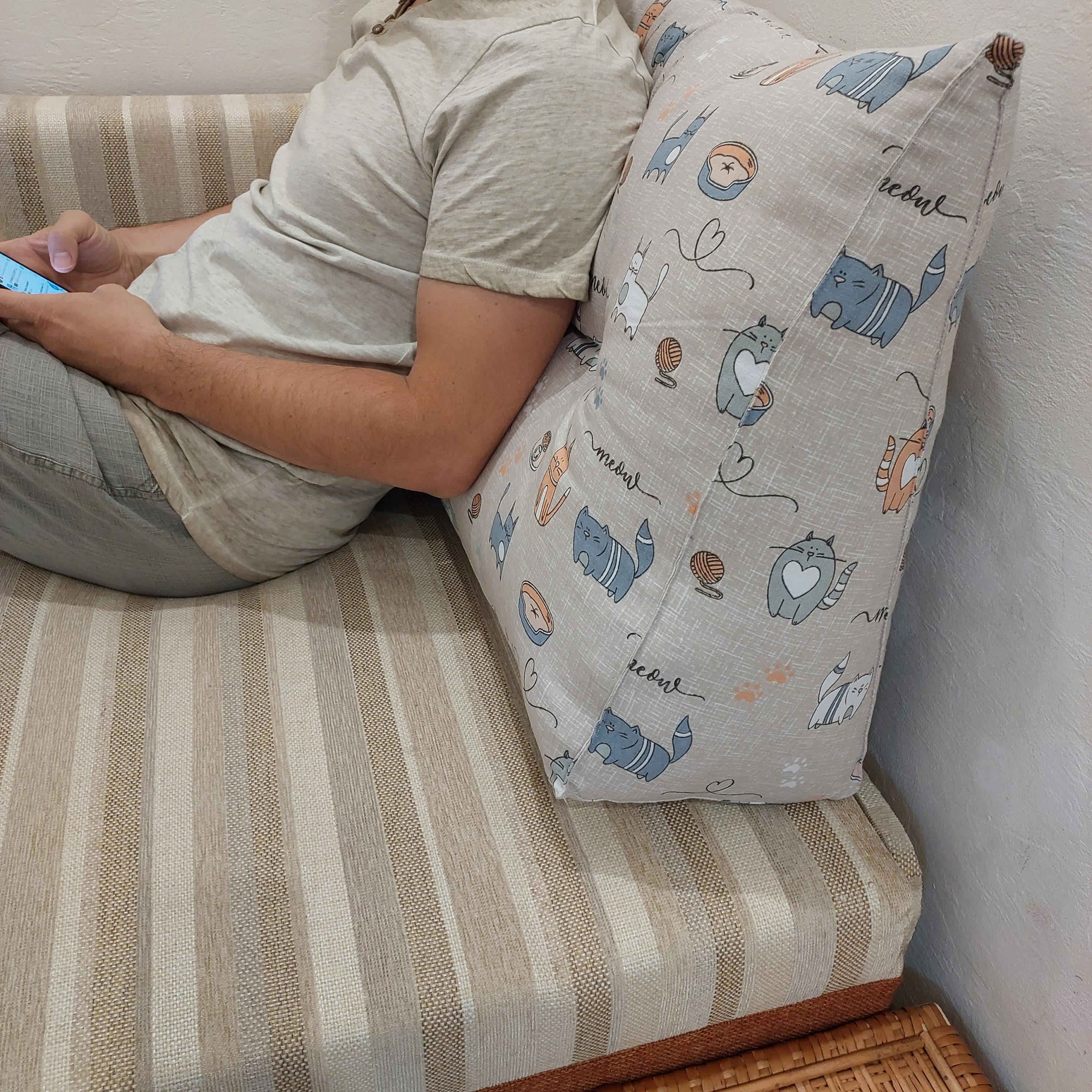 Kids Backrest Pillow Etsy UK