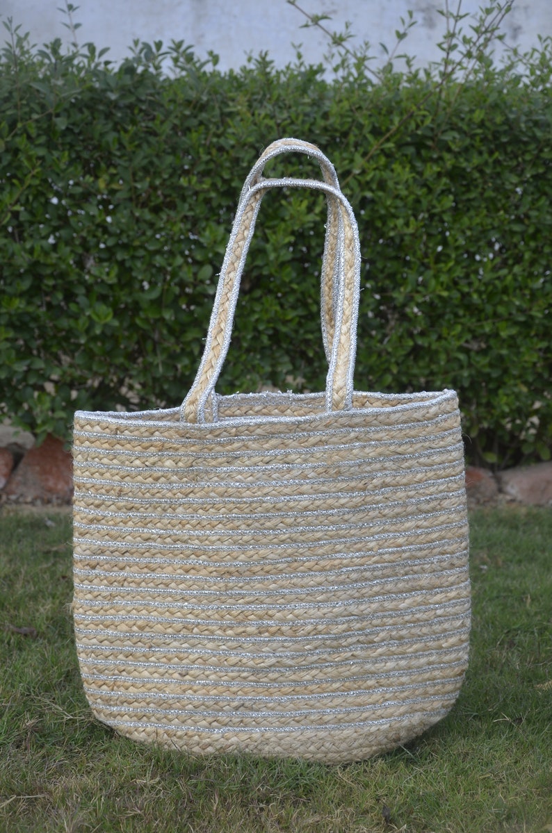 jute ladies purse