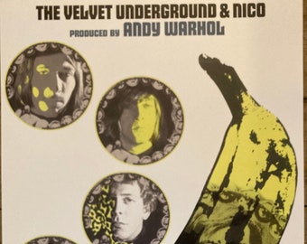アンディ・ウォーホルとヴェルヴェット・アンダーグラウンドのポスター