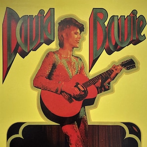 Cartel de David Bowie - Publicidad promocional del concierto Ziggy Stardust Live 1972 Fantástica edición reimpresa A2 de la obra de arte original