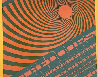 The Doors Concert Poster – Steve Miller Band, Avalon Ballroom 1967