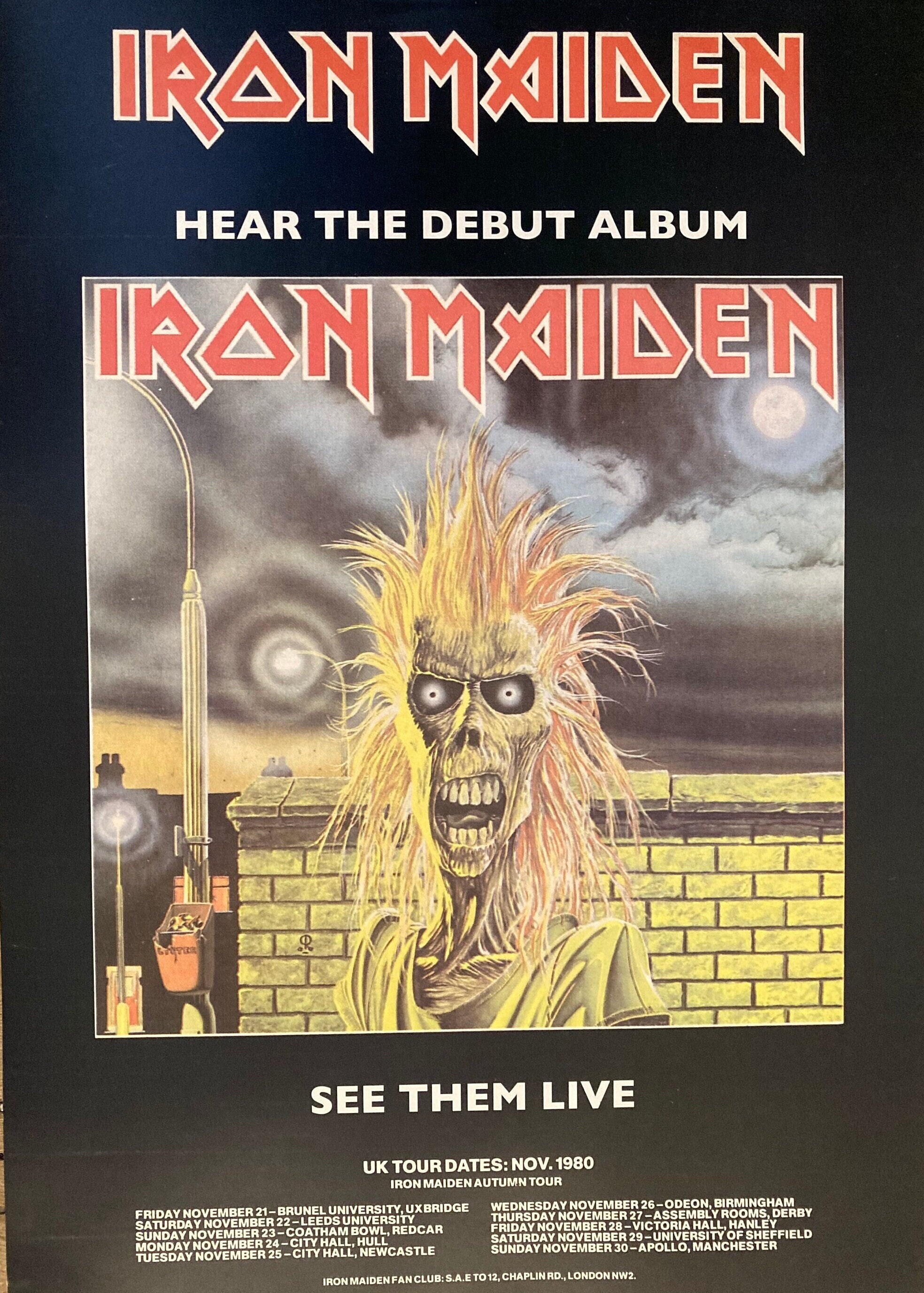 1980 IRON MAIDEN Live!! + One Full Live EP 