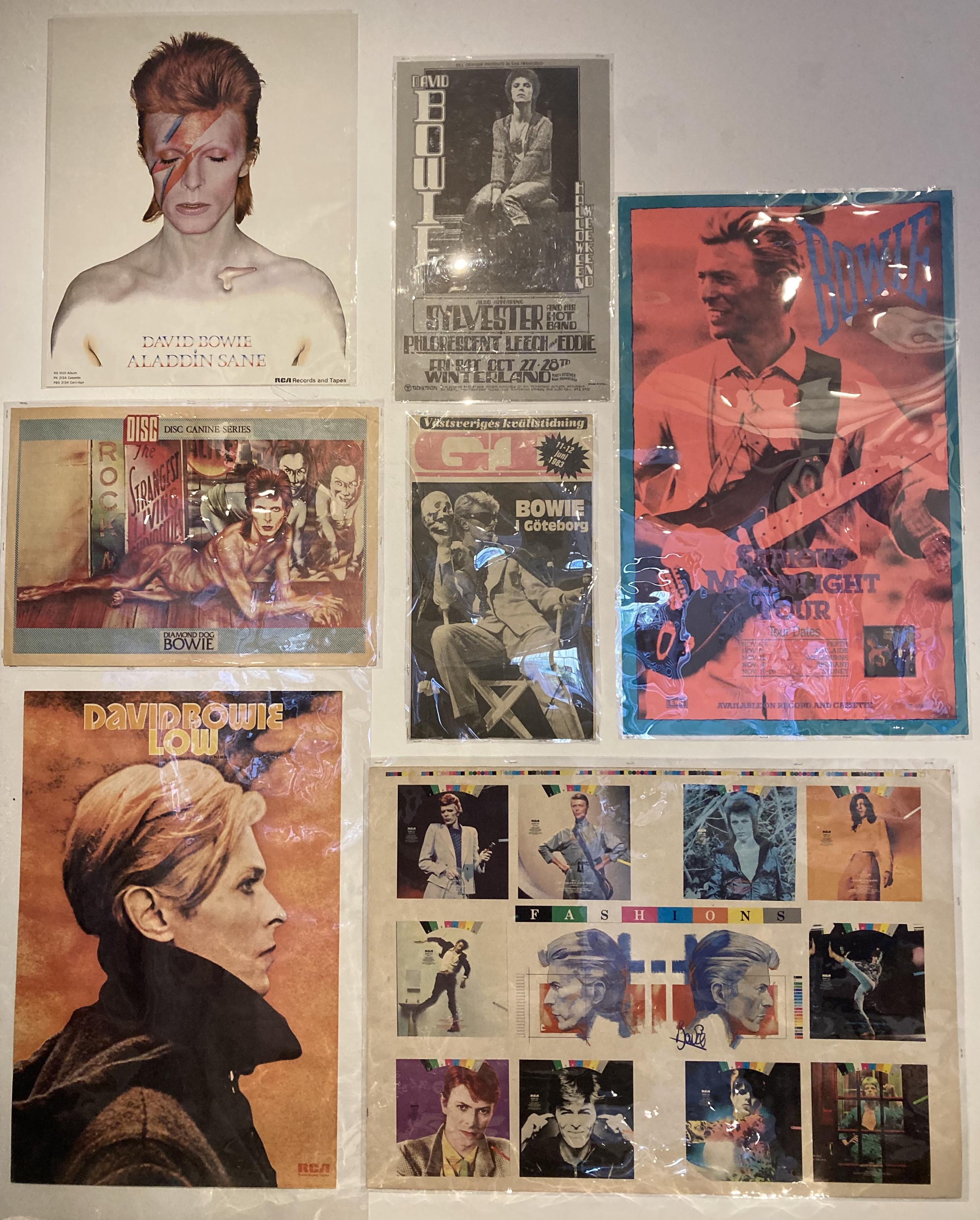 David Bowie Rainbow Theatre Poster – 1972 Ziggy Stardust Tour, DB