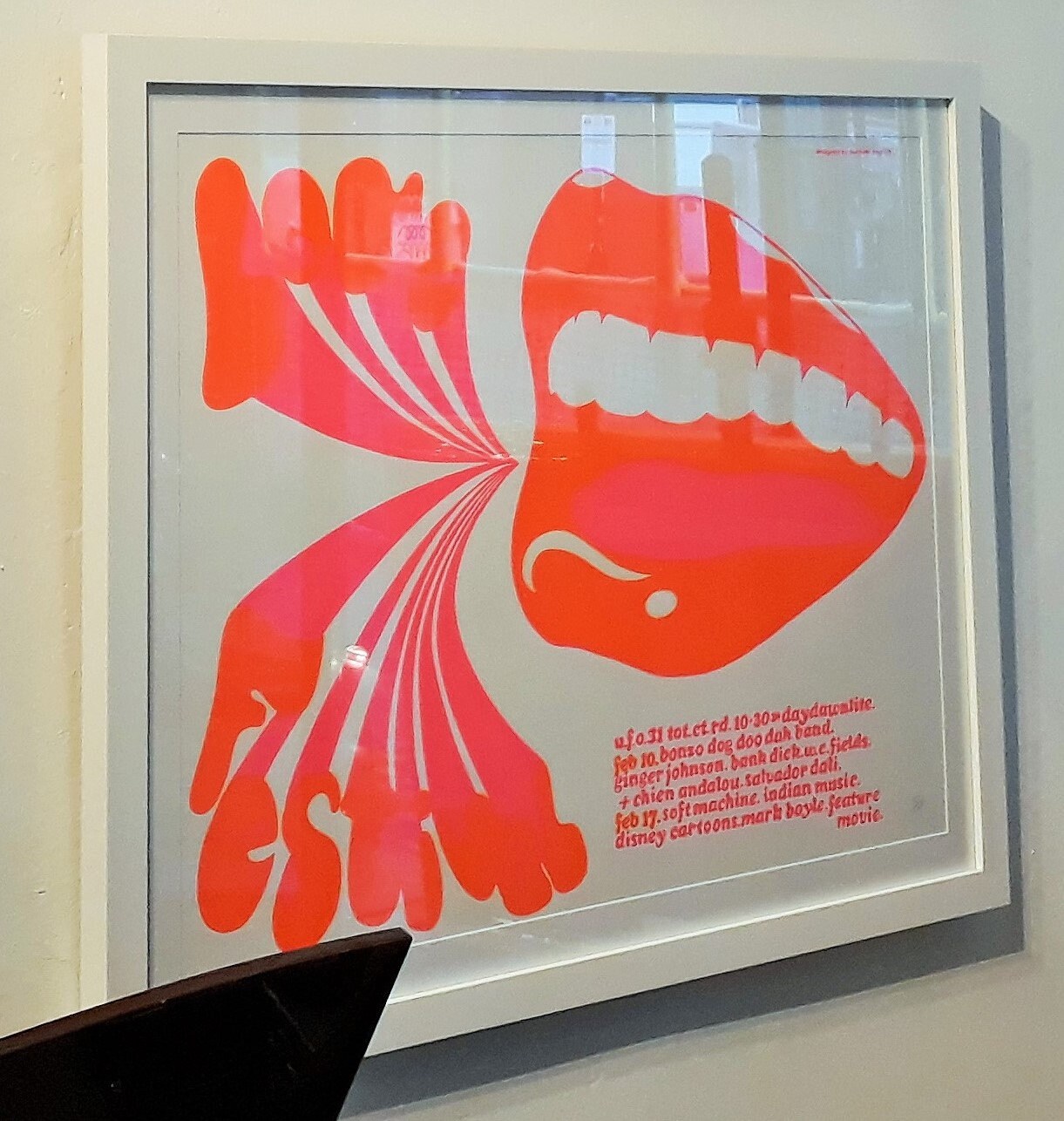 Michael English UFO Club 67 Poster - Screen Print Official