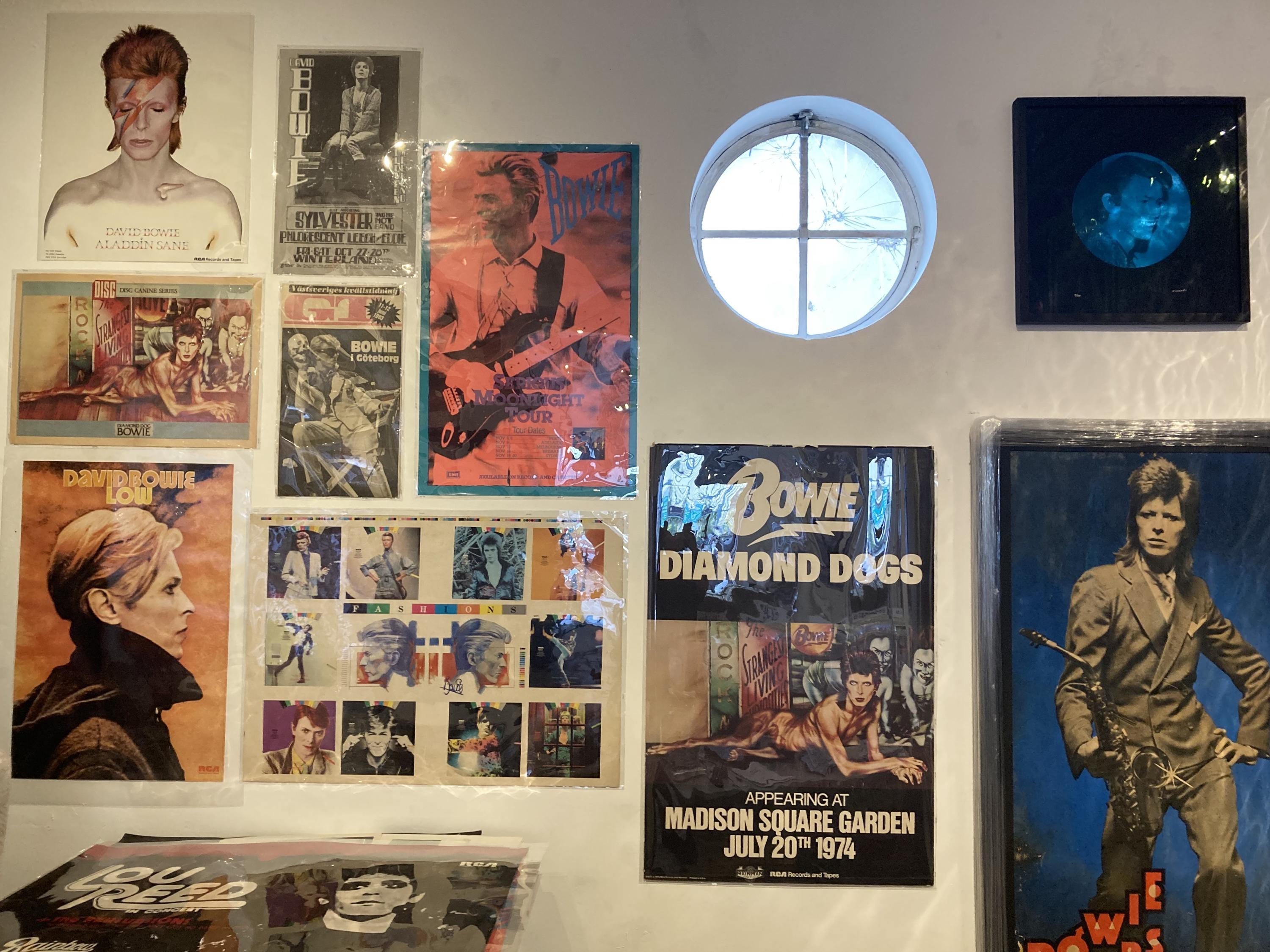 David Bowie Poster - Paris 76 Thin White Duke Fantastic A2 Reprint