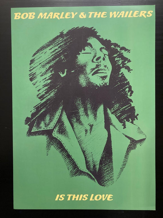 Bob Marley Poster - is This Love Original Designed Modern New