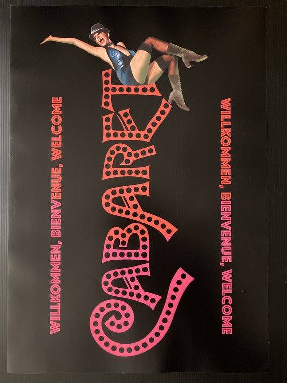 Cabaret Movie Film Poster - Liza Minnelli Berlin 1930s A2 Size