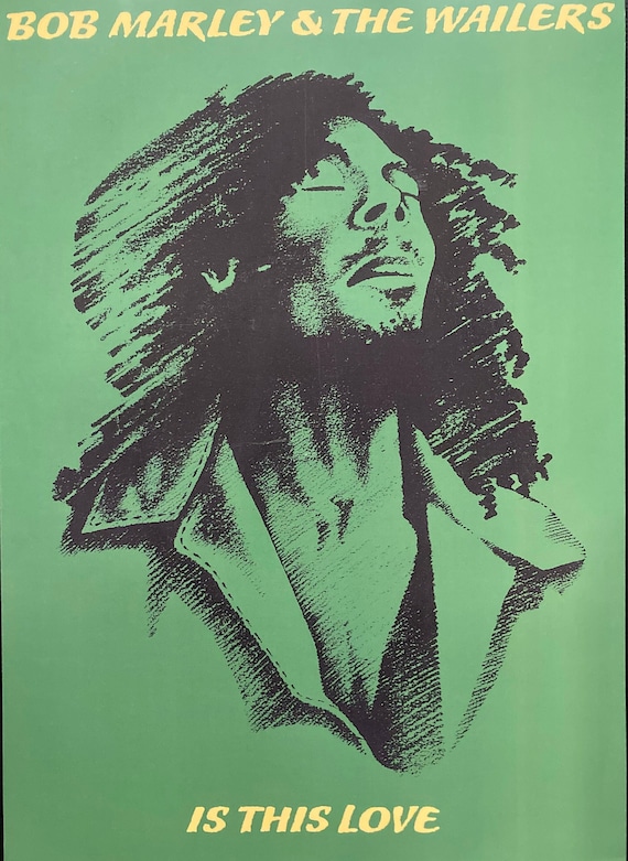 Bob Marley Poster - is This Love Original Designed Modern New