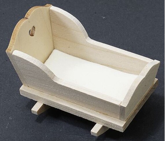 unfinished doll cradle