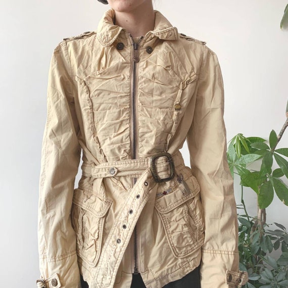 00s archive catorce long jacket coat y2k