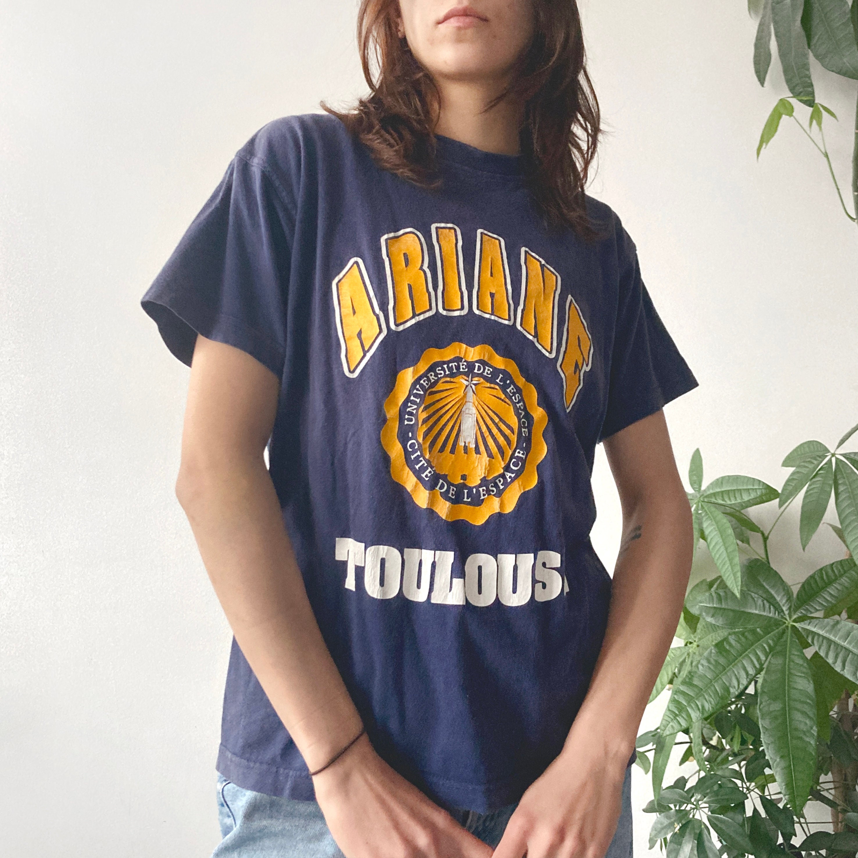 Camiseta de la universidad americana Etsy Espana