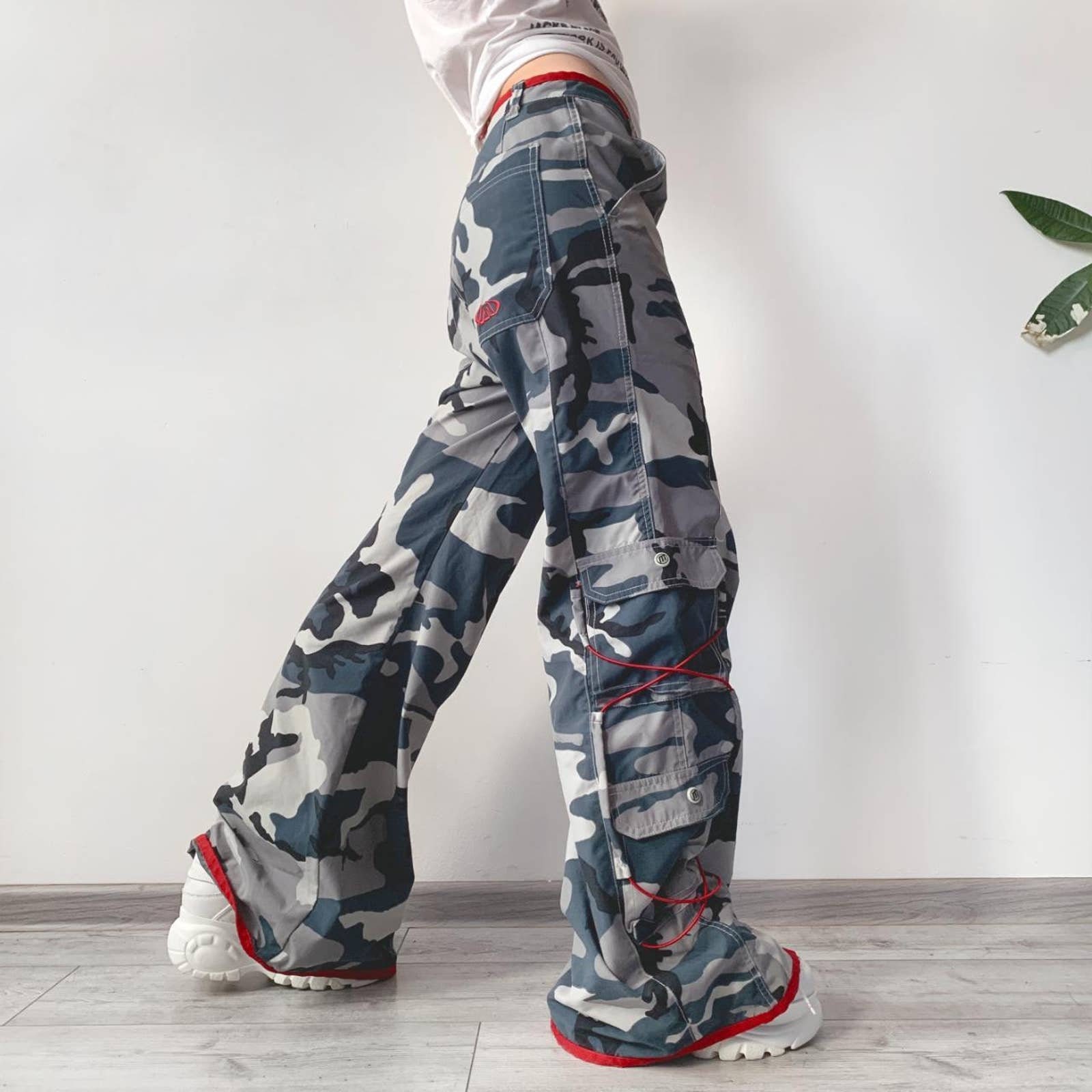 Y2k Camo Pants - Etsy