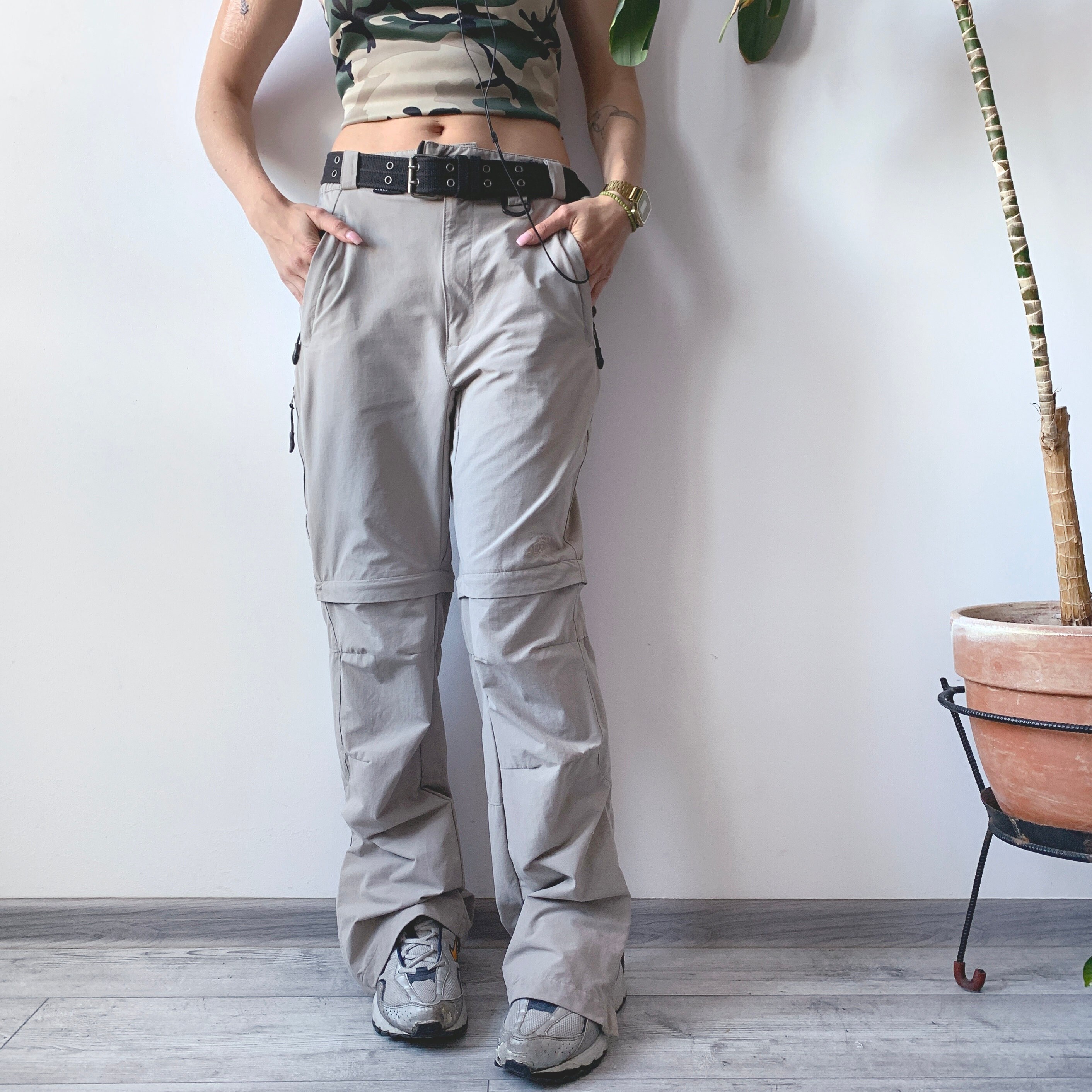 00s vintage y2k detachable cargo pants