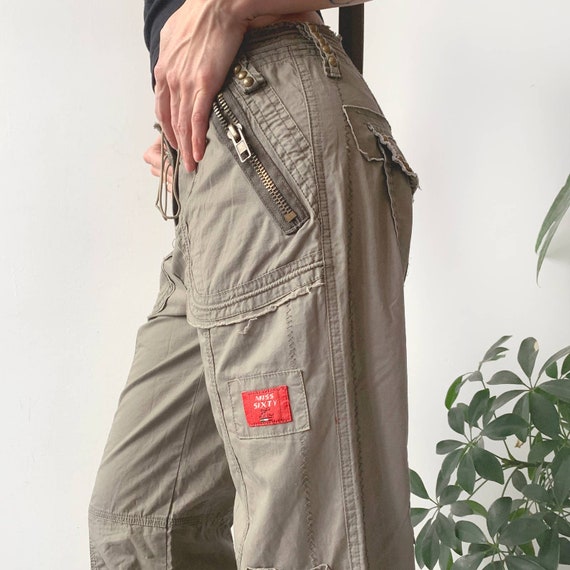 Vintage Y2K 00's 2000's Miss Sixty Cargo Pants | … - image 4