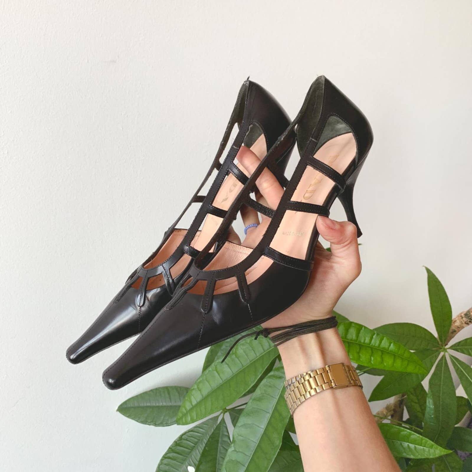 Prada vero cuoio sandals sale