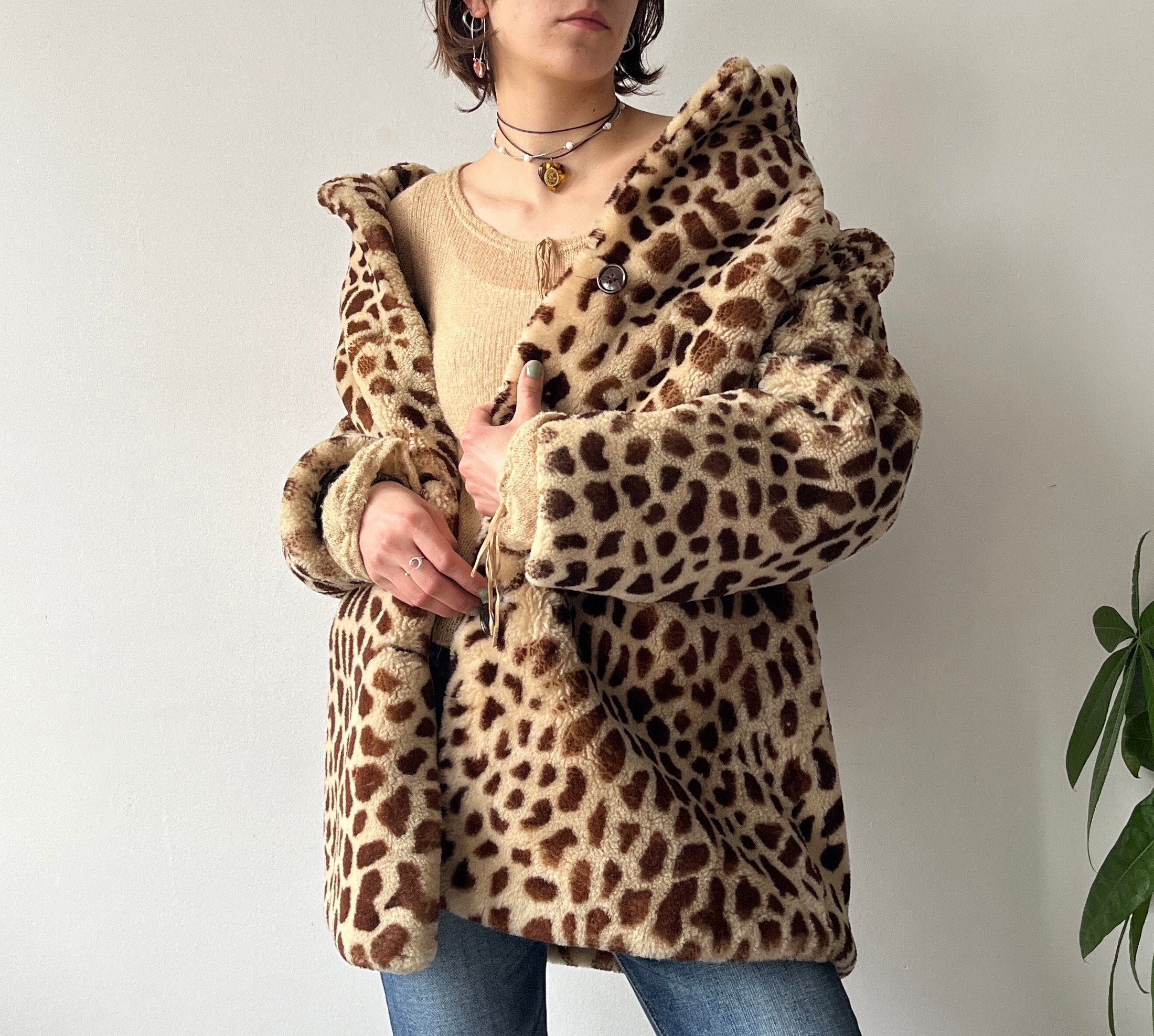 Giraffe Print Coat Etsy Canada
