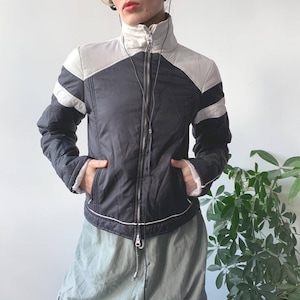 Harajuku - Sudadera con capucha con cremallera para mujer, estética  coreana, Y2k, vintage con gráfico, sudadera con capucha de gran tamaño,  chaqueta