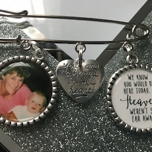 Memorial Memory remembrance photo kilt pin bouquet charm,wedding groom best man usher,personalized personalised any photo,keepsake sale