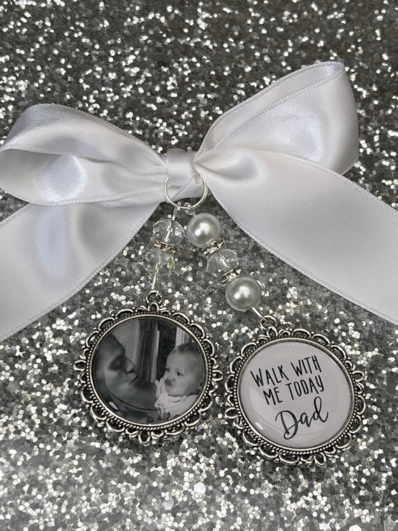 Photo memory charm wedding bouquet charm as seen in ok magazine bridal bouquet custom photo jewellery walk with me today wedding