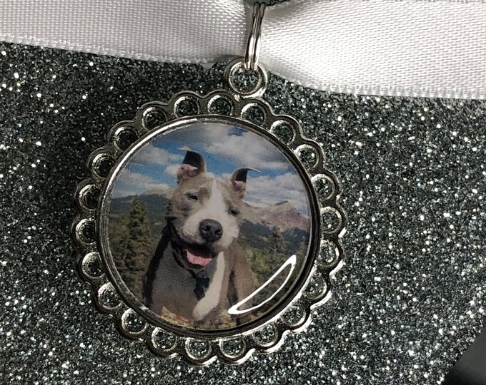 Single Photo Memory Pendant Bouquet Charm/Keepsake/Jewellery/Memorial/Remembrance/Mourning Ashes/Heaven/Baby Loss/Pet Loss/Funeral Gift/RIP